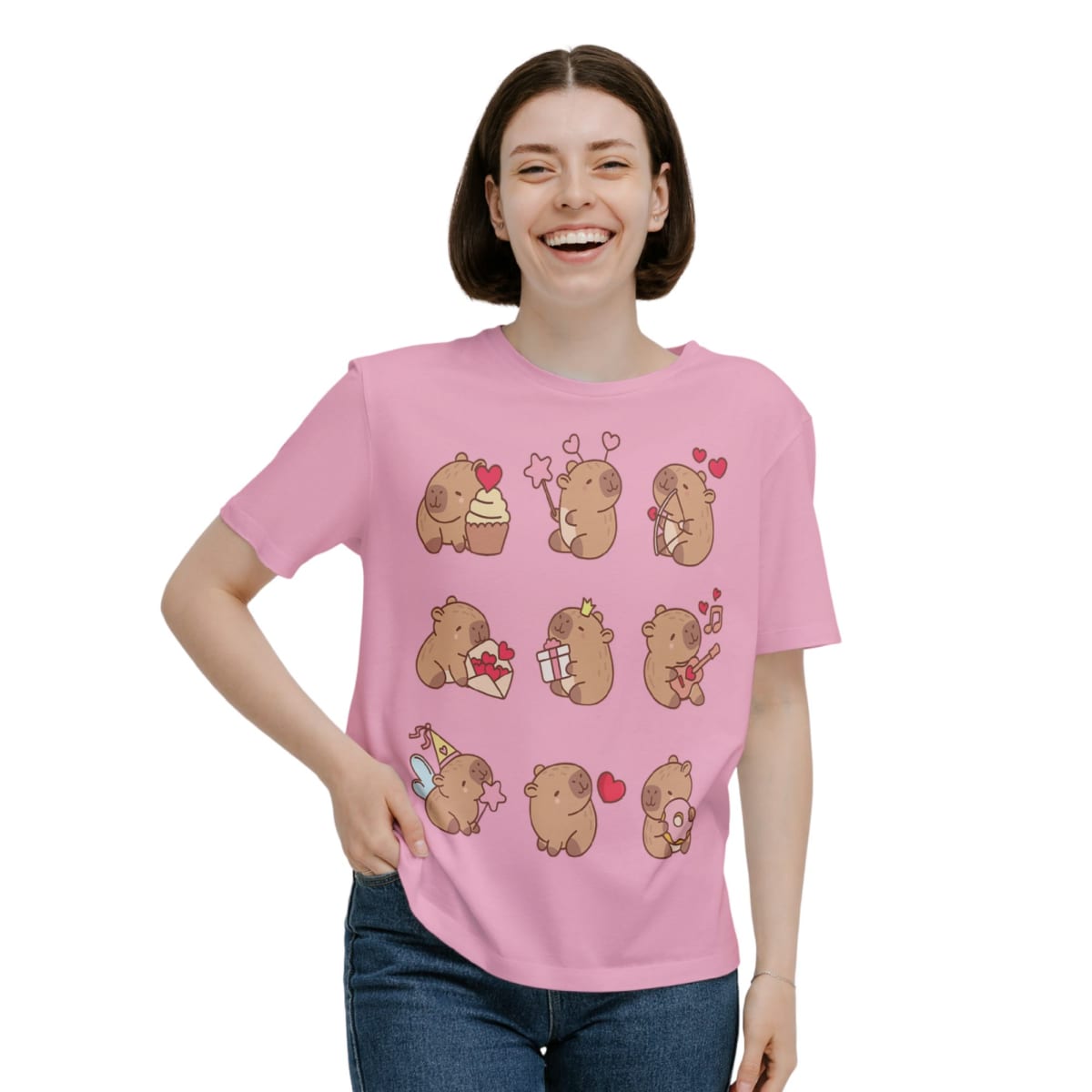 Polera Capibara Kawaii D31