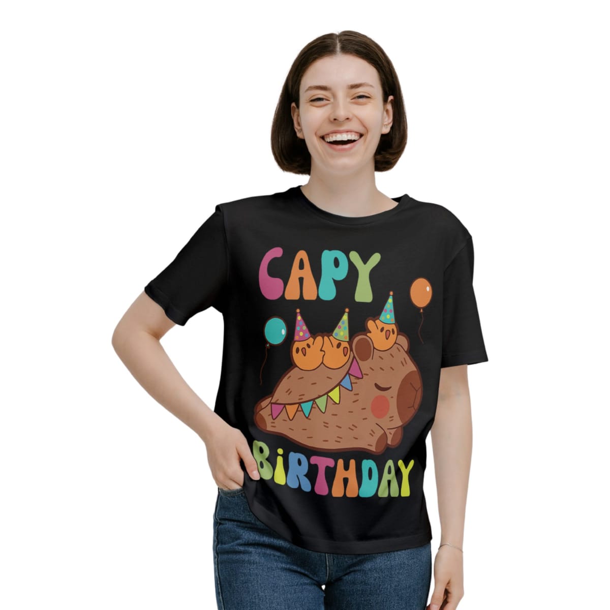 Polera Capibara Kawaii D53