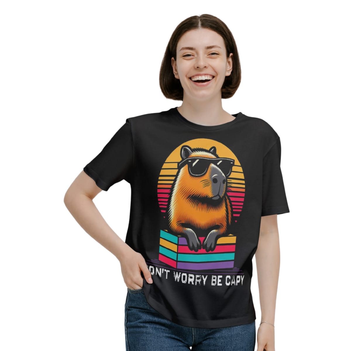 Polera Capibara Kawaii D6 0