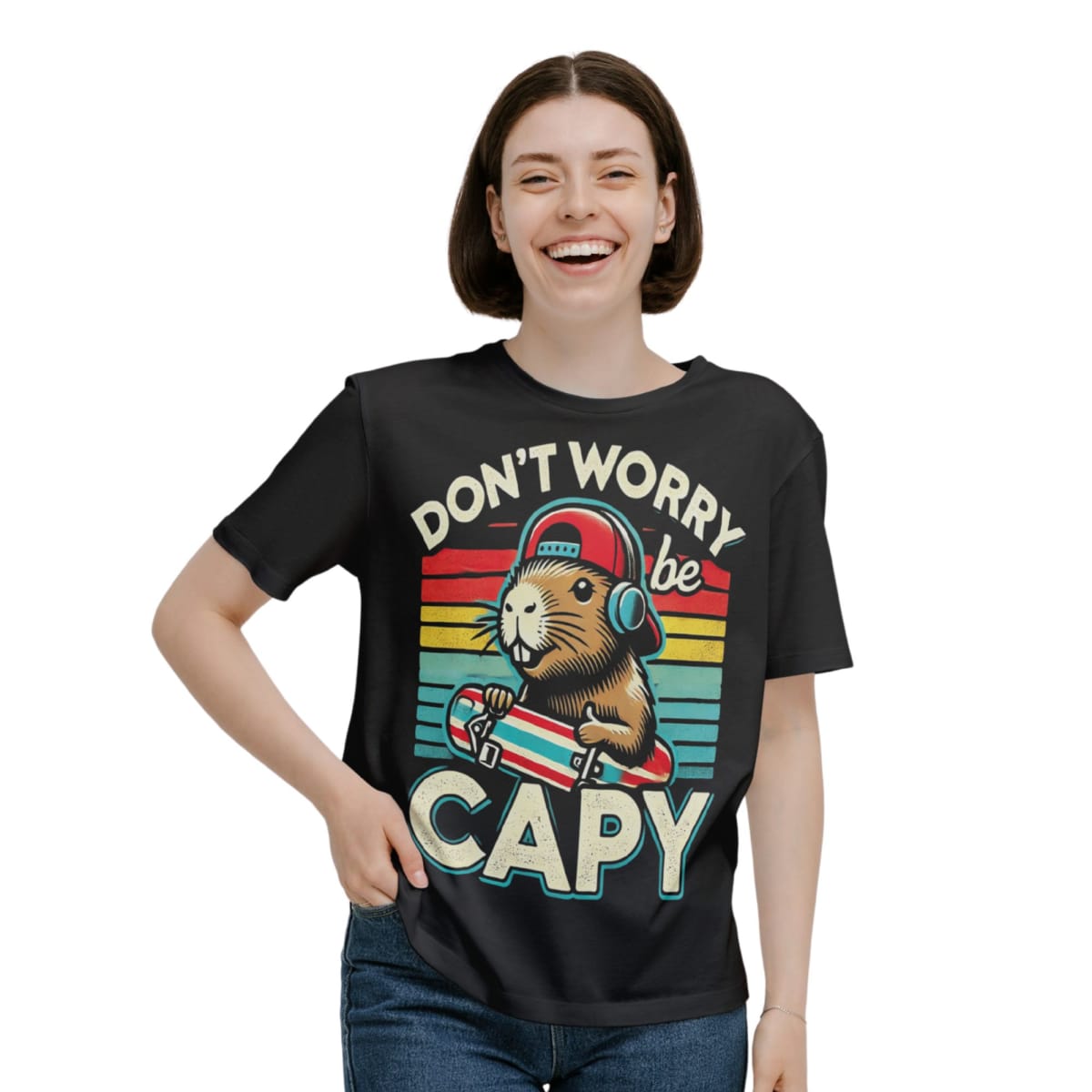 Polera Capibara Kawaii D9 0