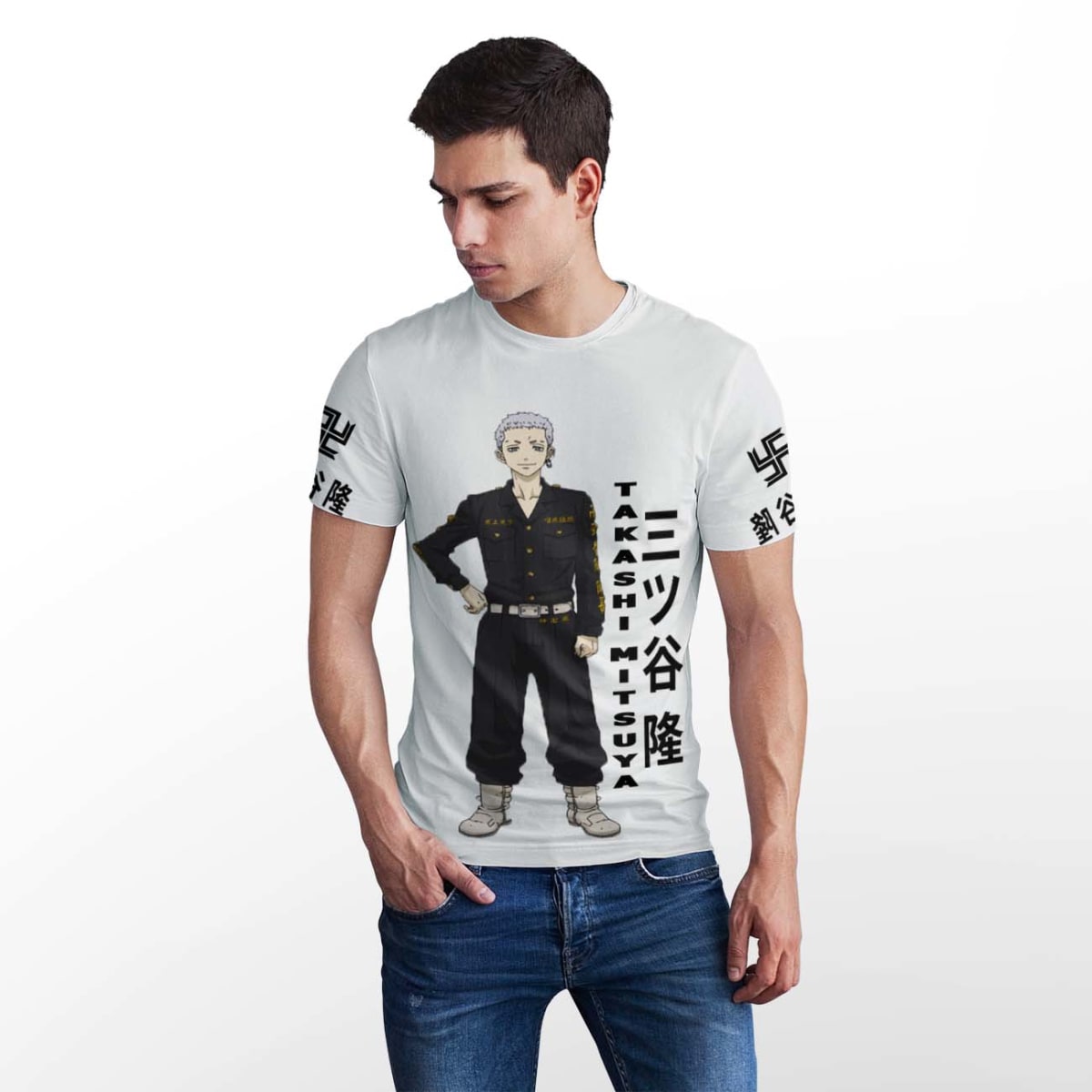 Polera Tokyo Revengers - Takashi Mitsuya D32