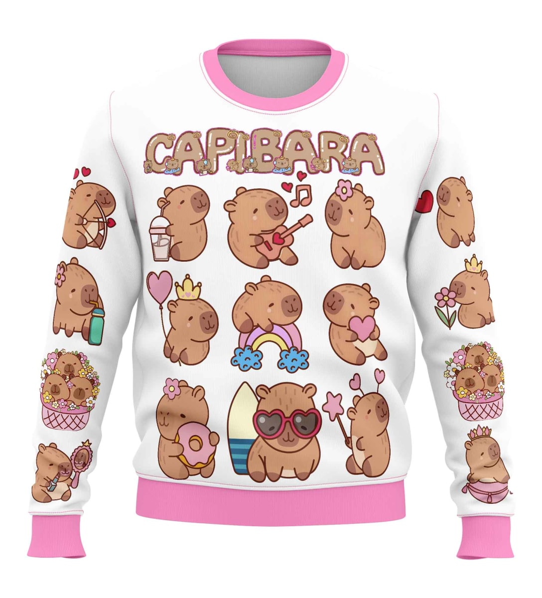 Polerón de Capibara Kawaii D1 0