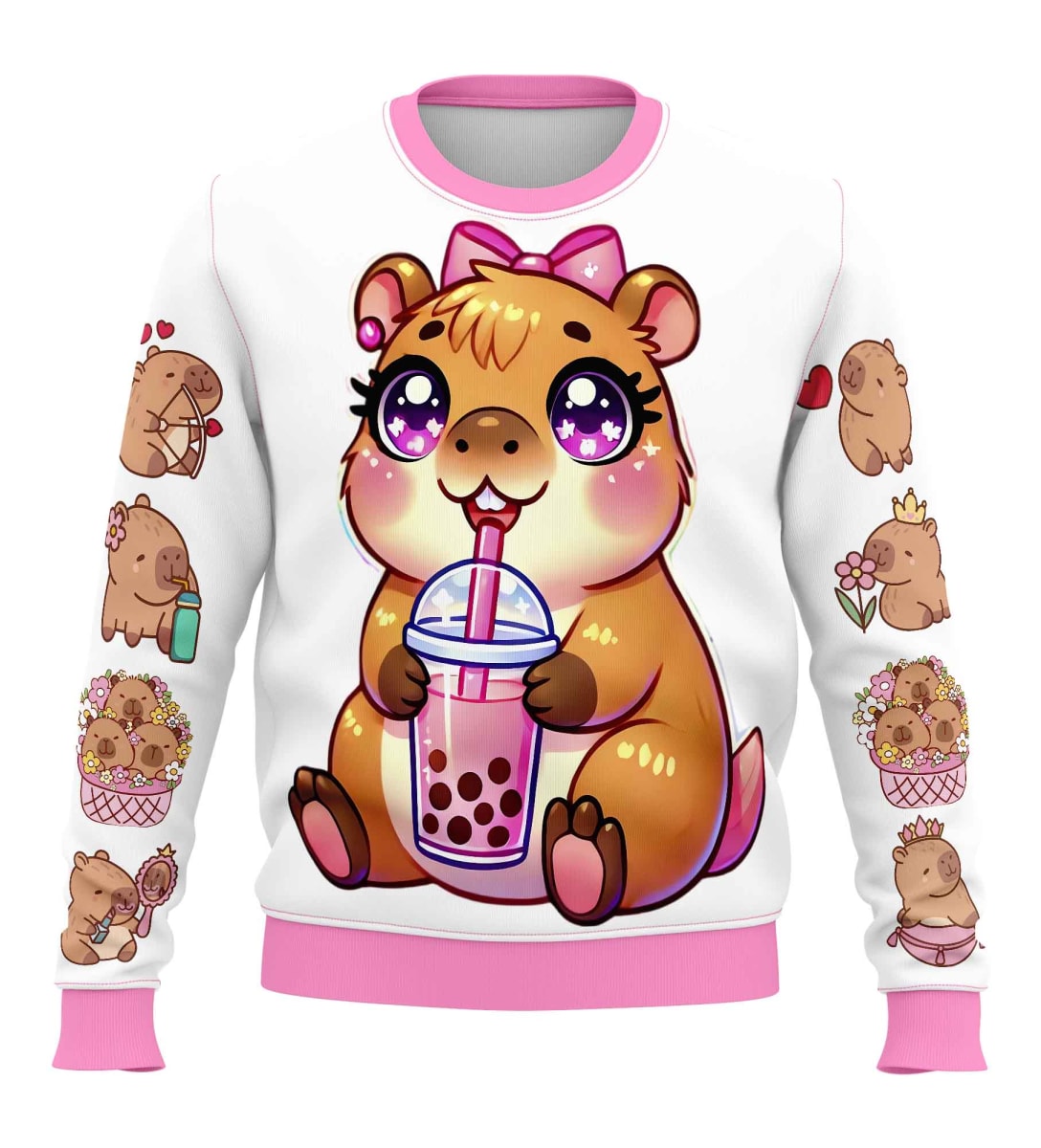 Polerón de Capibara Kawaii D6 0