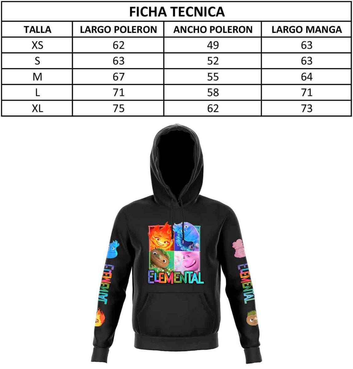 Polerón Elemental PD53