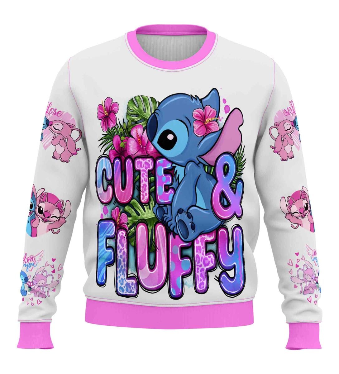 Polerón Stitch Angel D12