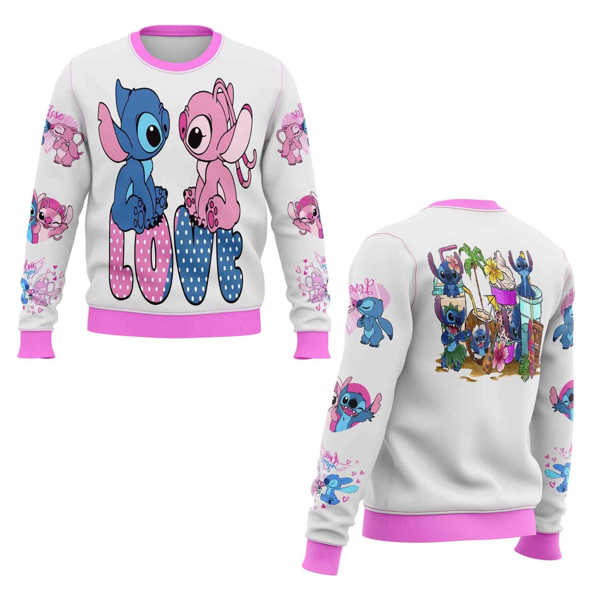 Polerón Stitch Angel D7 0