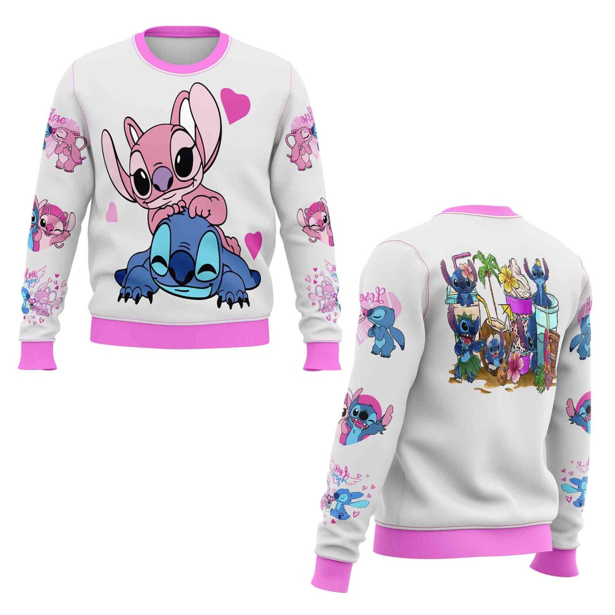 Polerón Stitch Angel D81