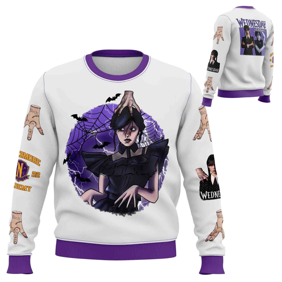 Polerón Merlina Addams D34