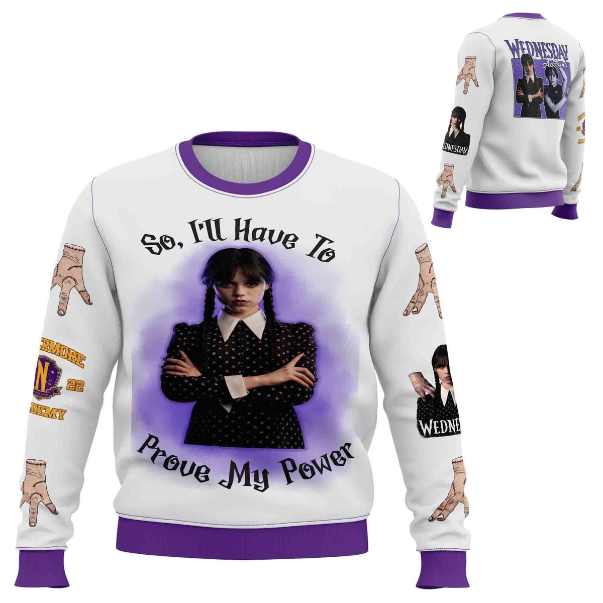 Polerón Merlina Addams D5 0