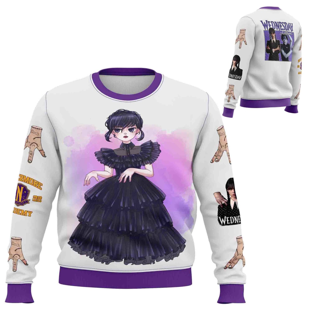 Polerón Merlina Addams D6 0