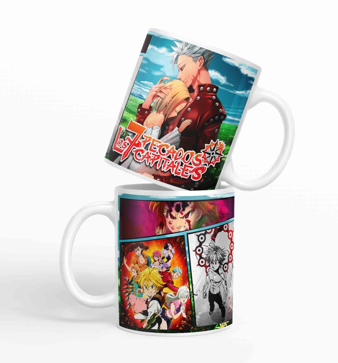 Taza los 7 Pecados Capitales D102