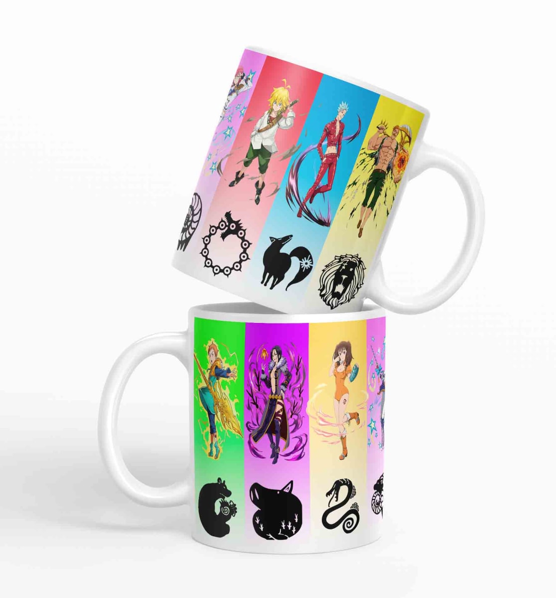 Taza los 7 Pecados Capitales D32