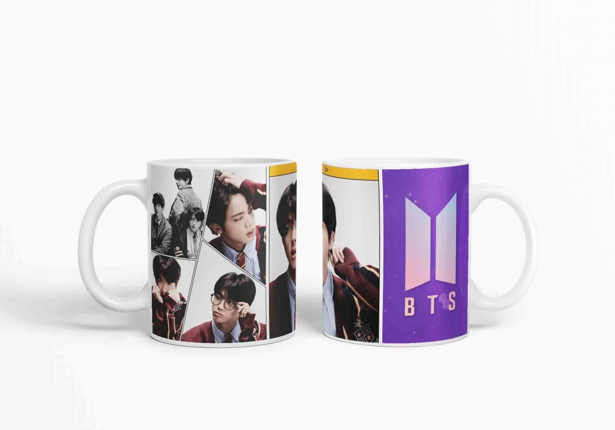 Taza BTS Jin D26 0