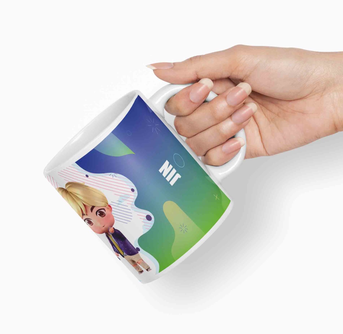 Taza BTS Jin D40 0