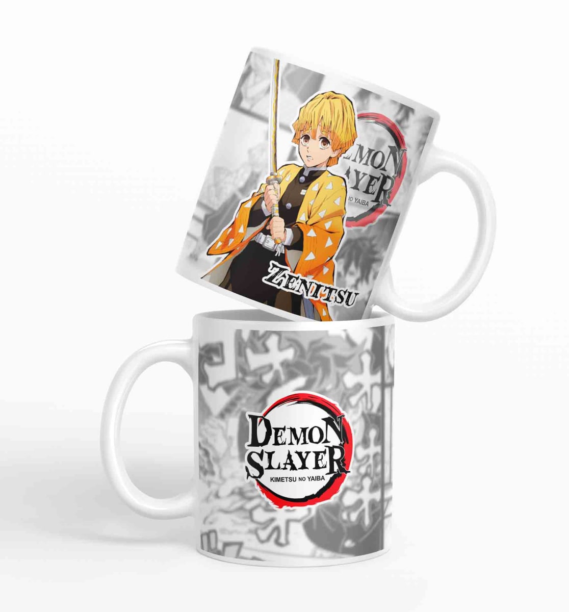 Taza Demon Slayer-Zenitsu D152