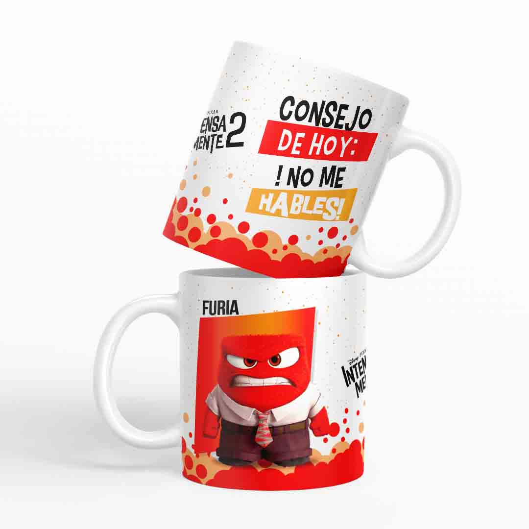 Taza Intensamente Furía 0