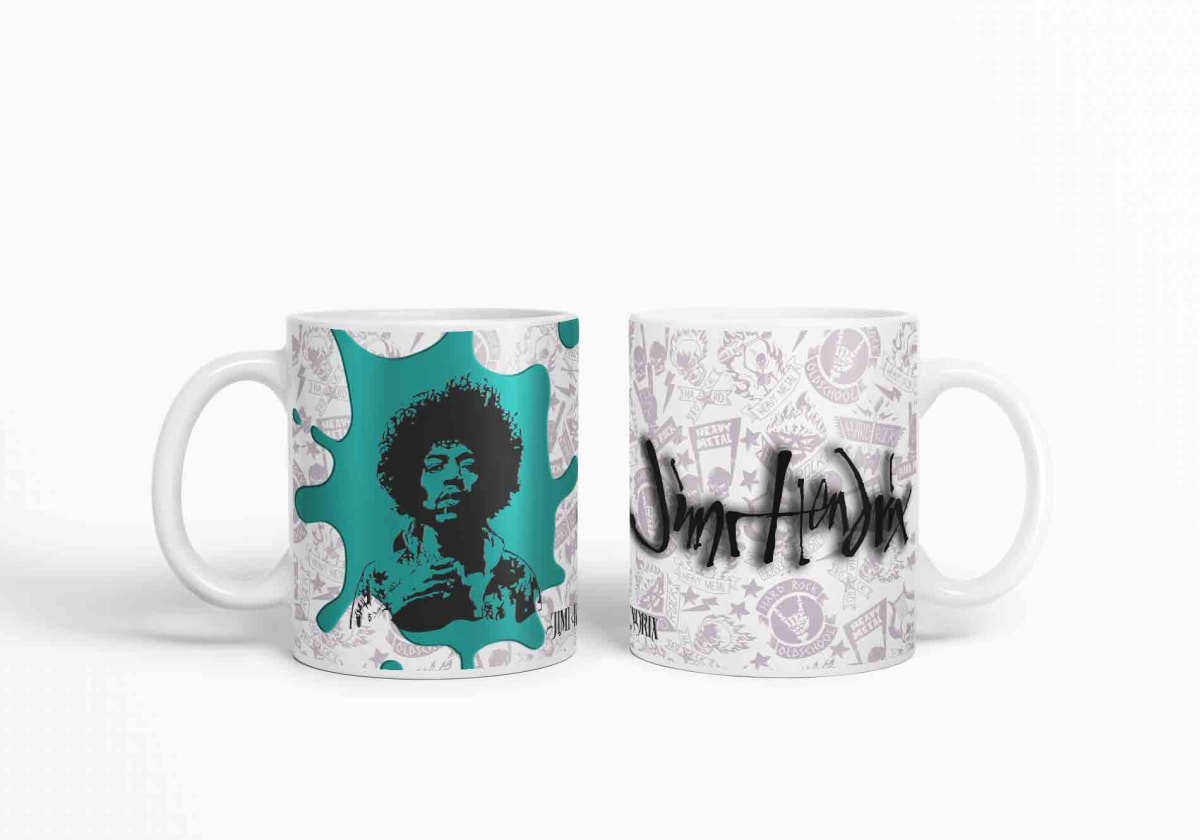 Taza Jimi Hendrix D2 0