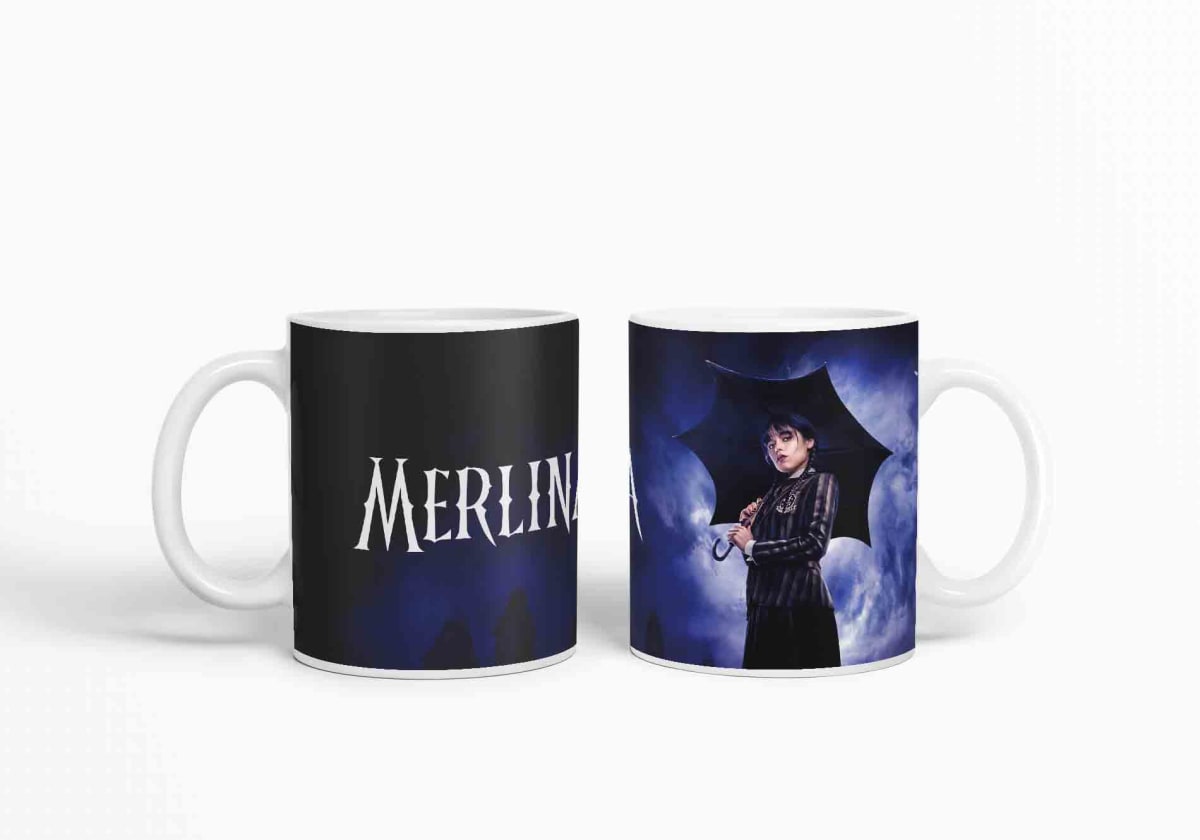 Taza Merlina Addams D10 (320ml)2
