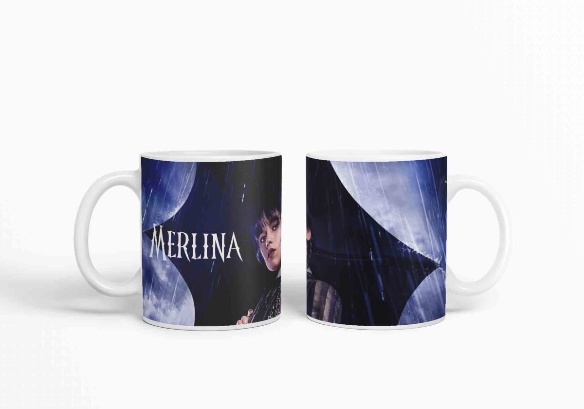 Taza Merlina Addams D2 (320ml) 0