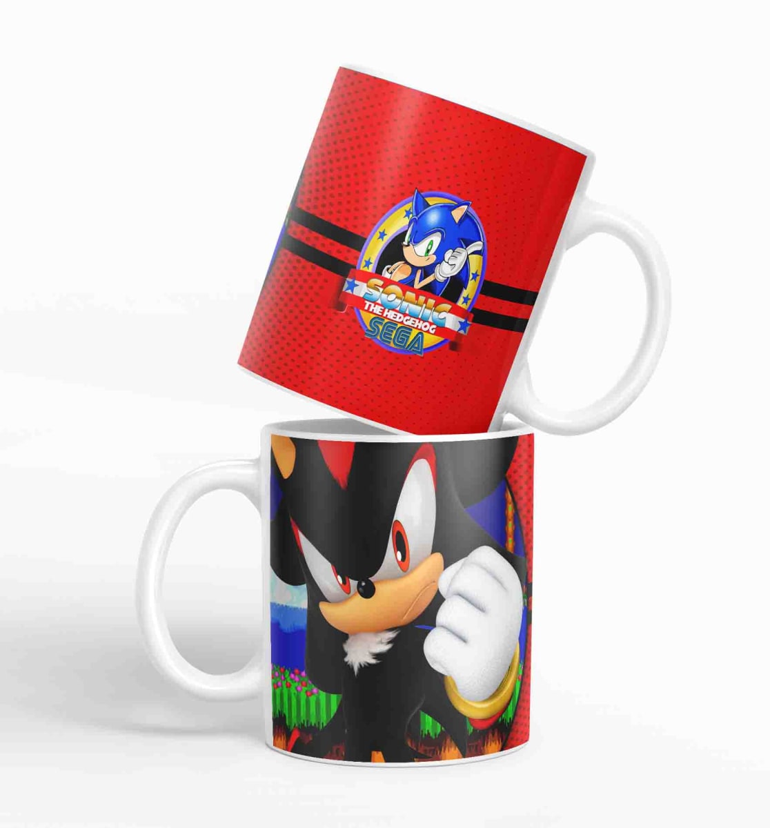 Taza Sonic el Erizo D6 (320ml)2