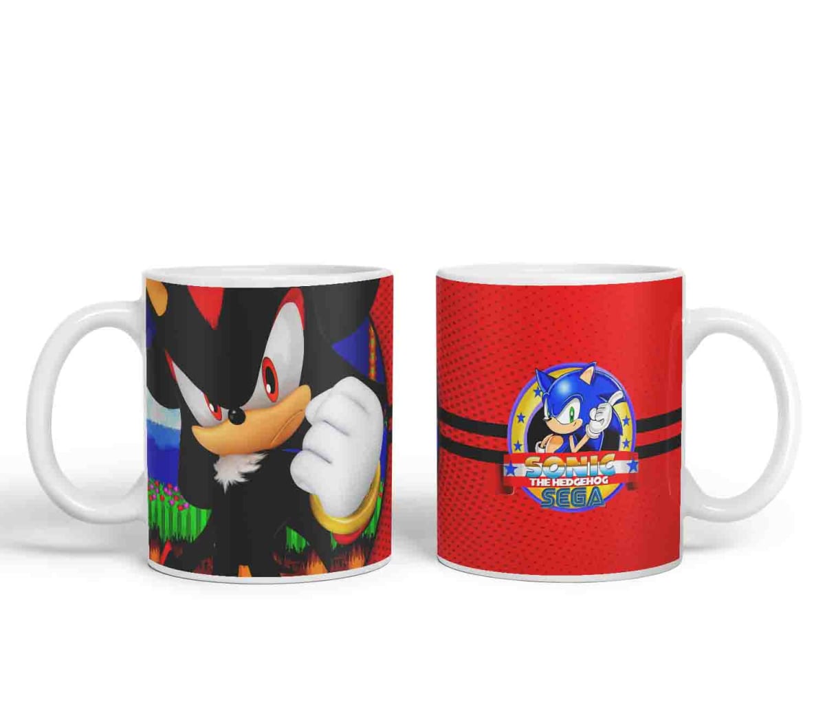 Taza Sonic el Erizo D6 (320ml) 0