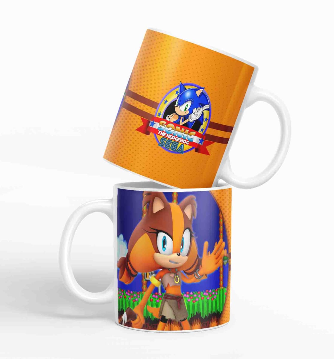Taza Sonic el Erizo D7 (320ml)2