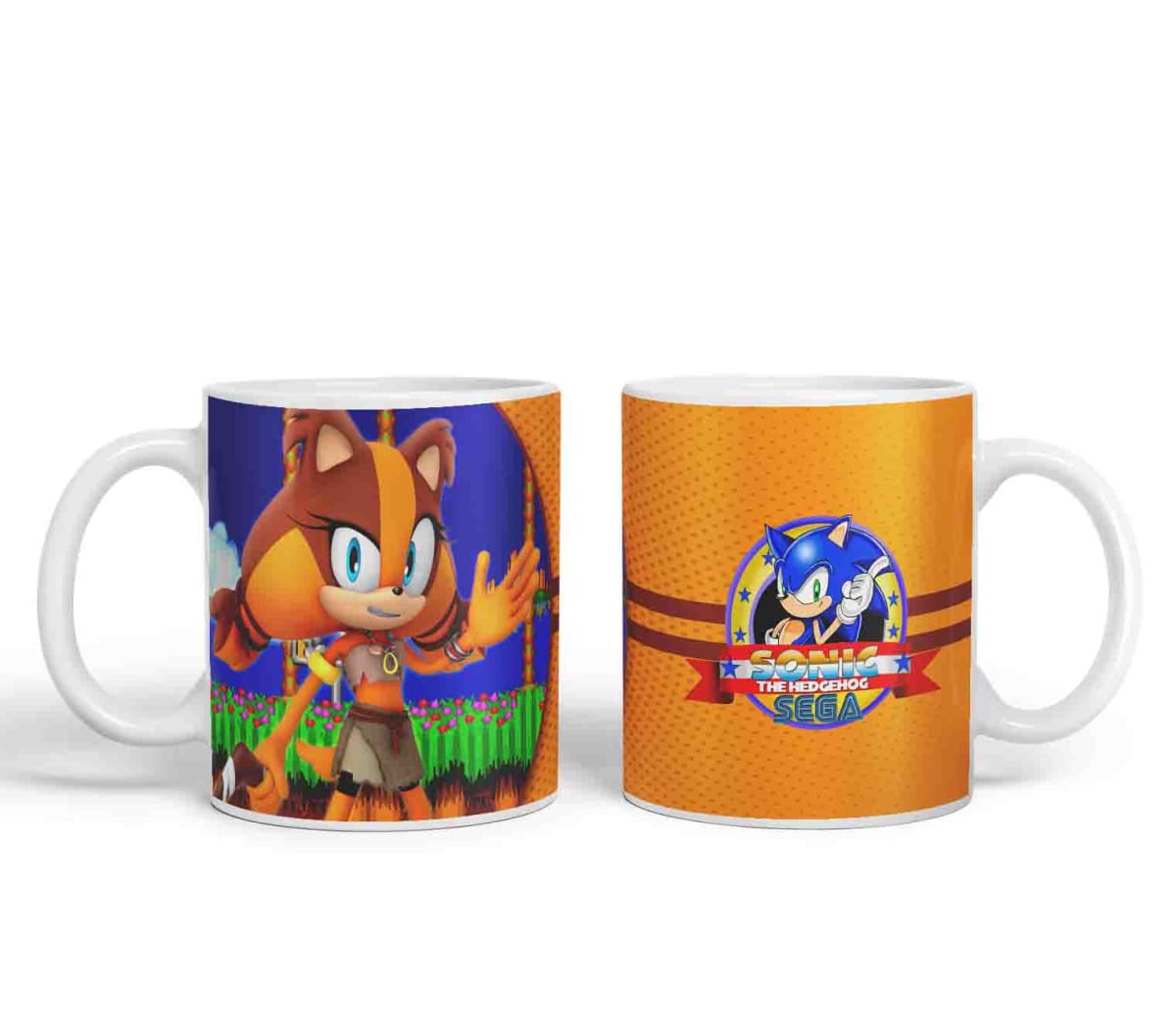 Taza Sonic el Erizo D7 (320ml) 0