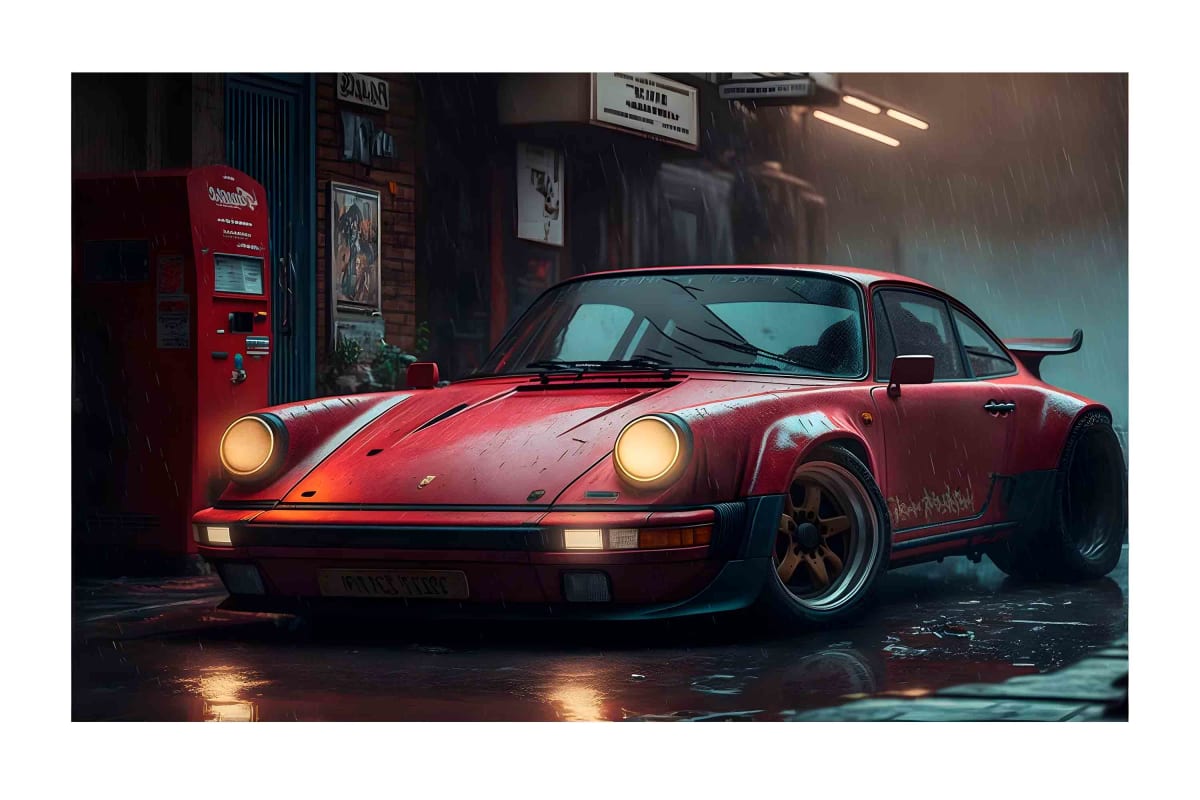 Tela Impermeable Estampada Carros D12 50cm x 70cm 0