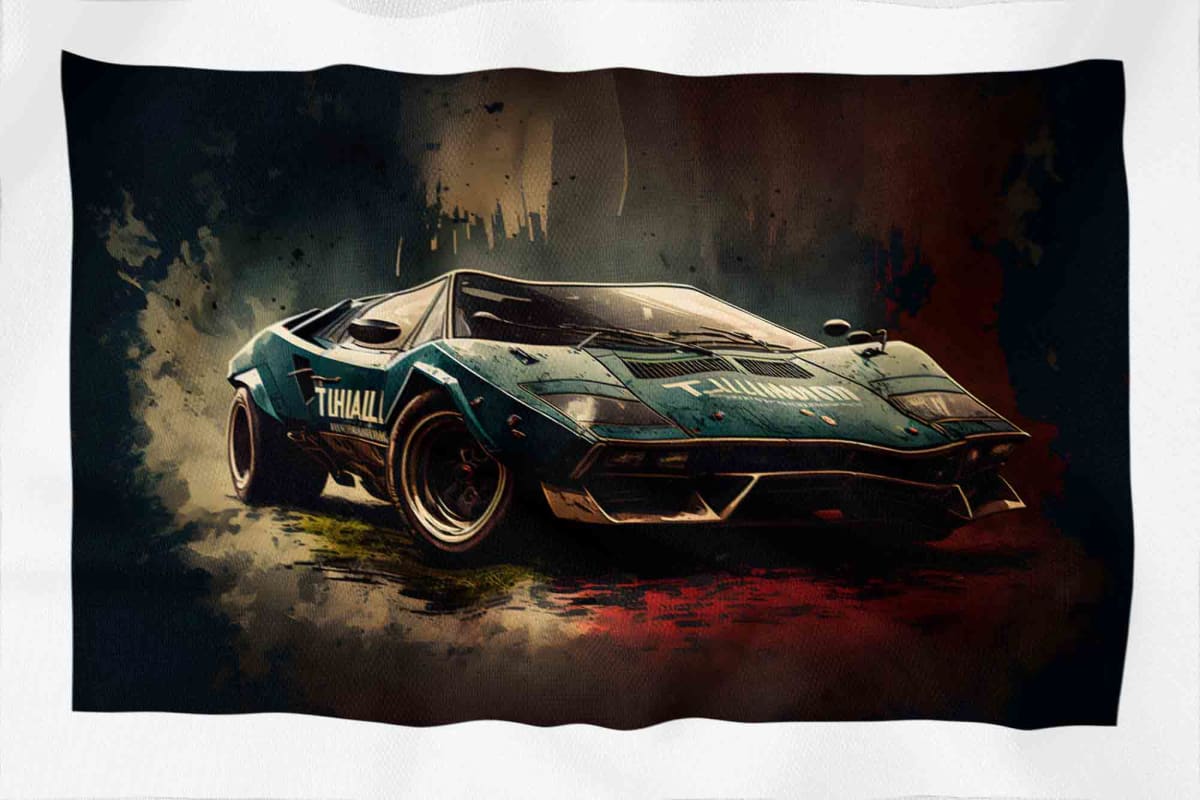 Tela Impermeable Estampada Carros D15 50cm x 70cm2