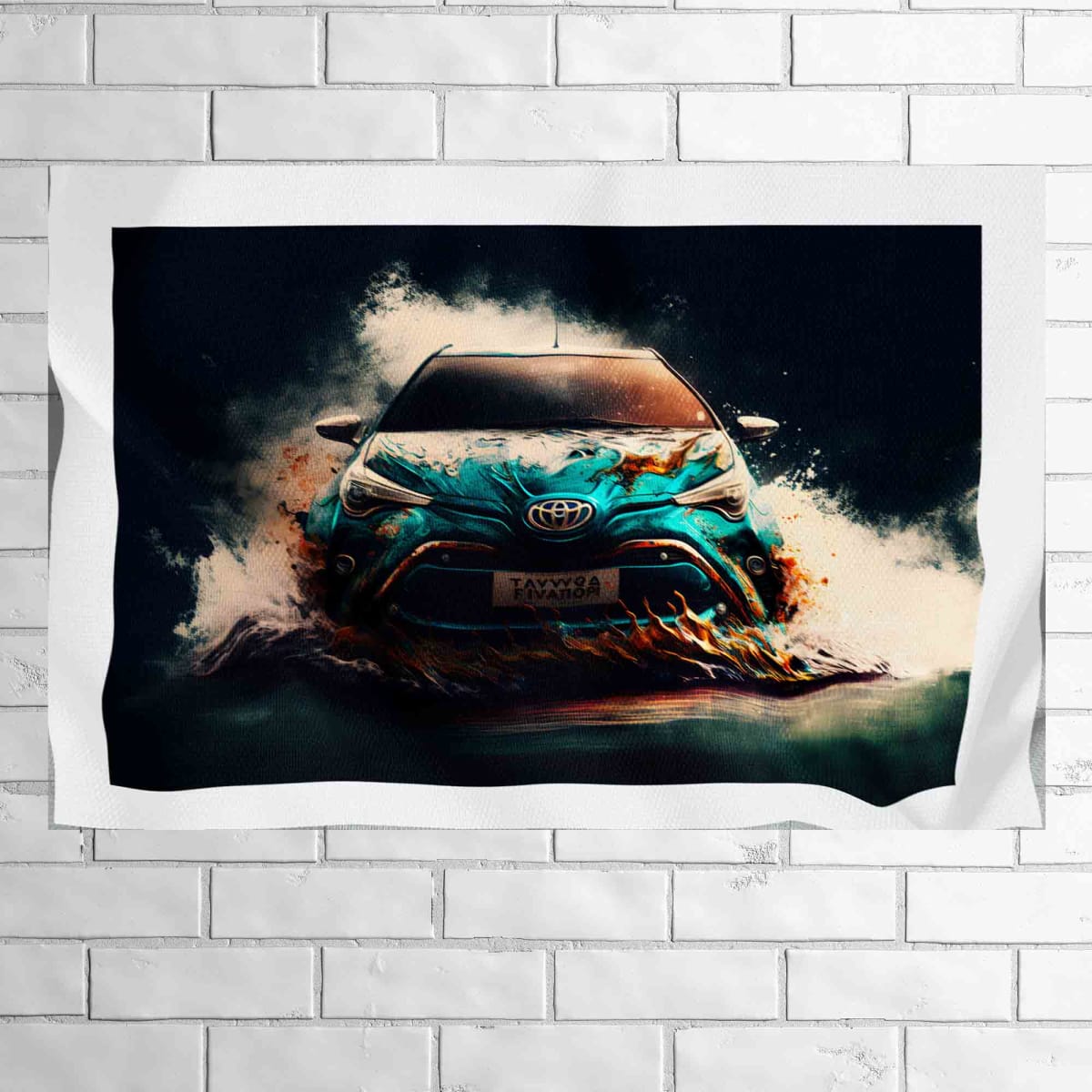 Tela Impermeable Estampada Carros D19 50cm x 70cm3
