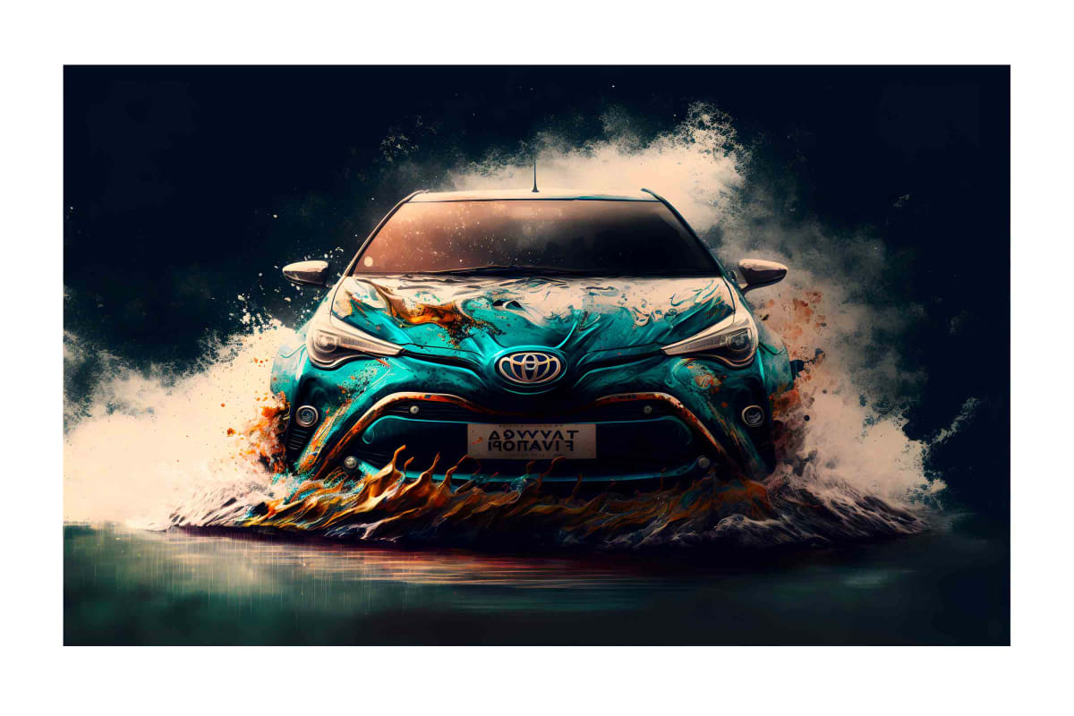 Tela Impermeable Estampada Carros D19 50cm x 70cm 0