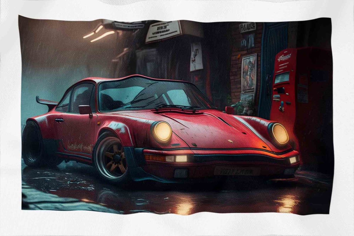 Tela Impermeable Estampada Carros D23 50cm x 70cm2