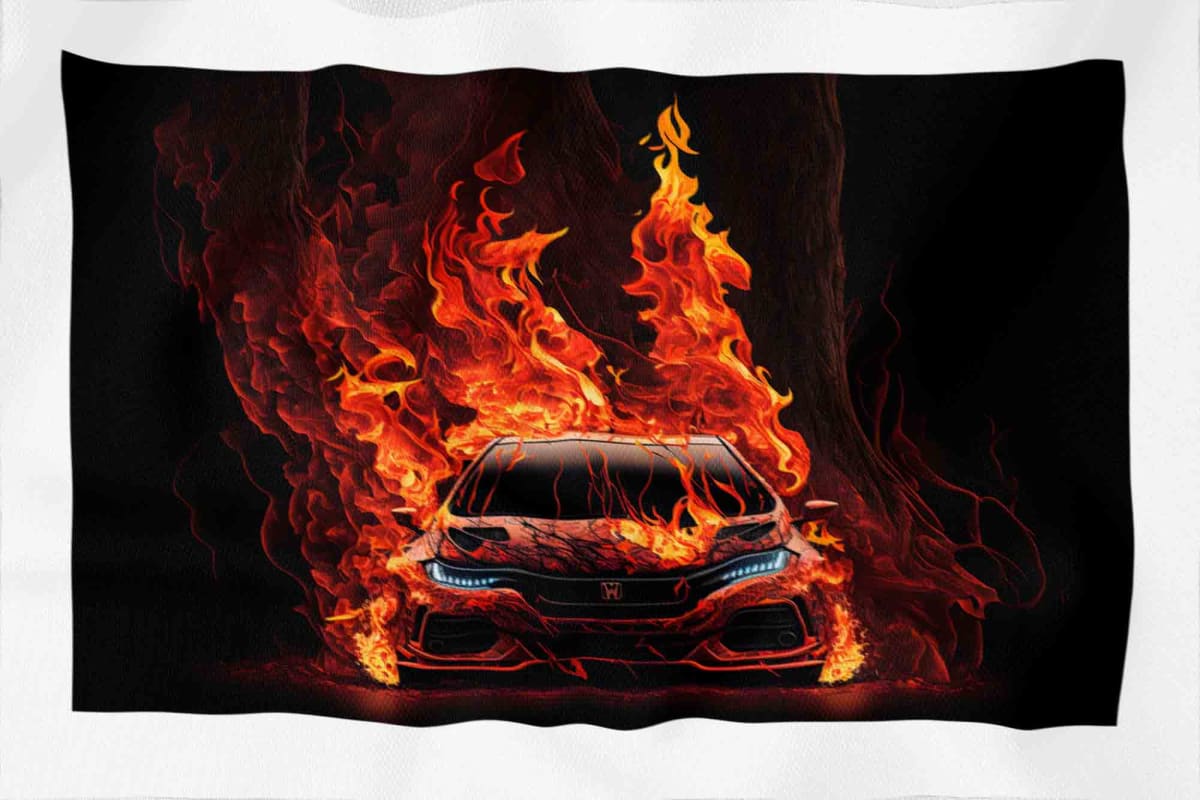 Tela Impermeable Estampada Carros D27 50cm x 70cm2