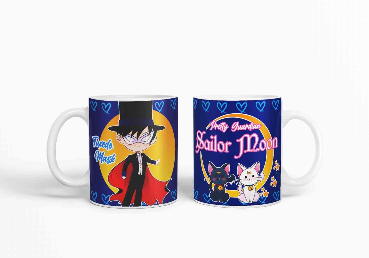 Taza Sailor Moon-Tuxedo Marsk D7 0