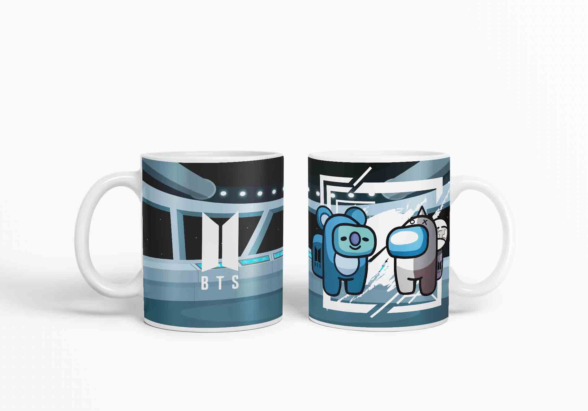 Taza Among Us BTS D8 (320ml)
