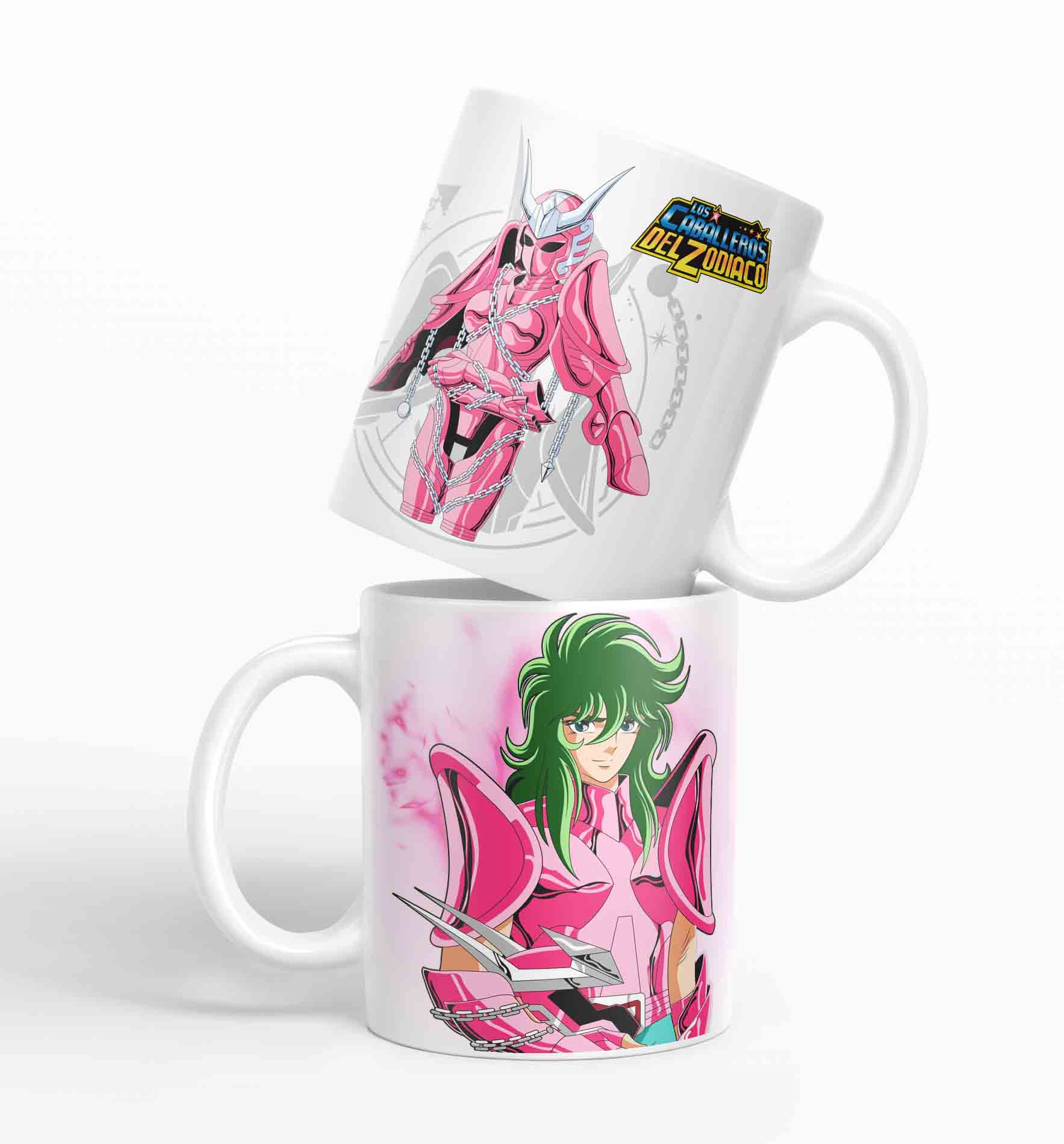Taza Caballero Del Zodiaco - Andromeda D3 (320ml)