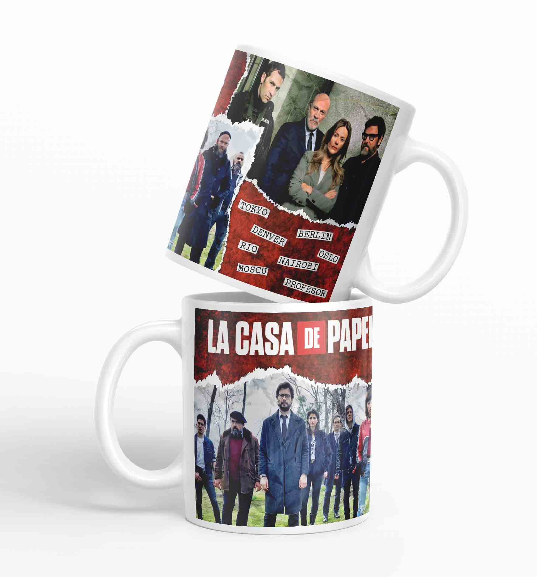 Taza La Casa de Papel D2 (320ml)