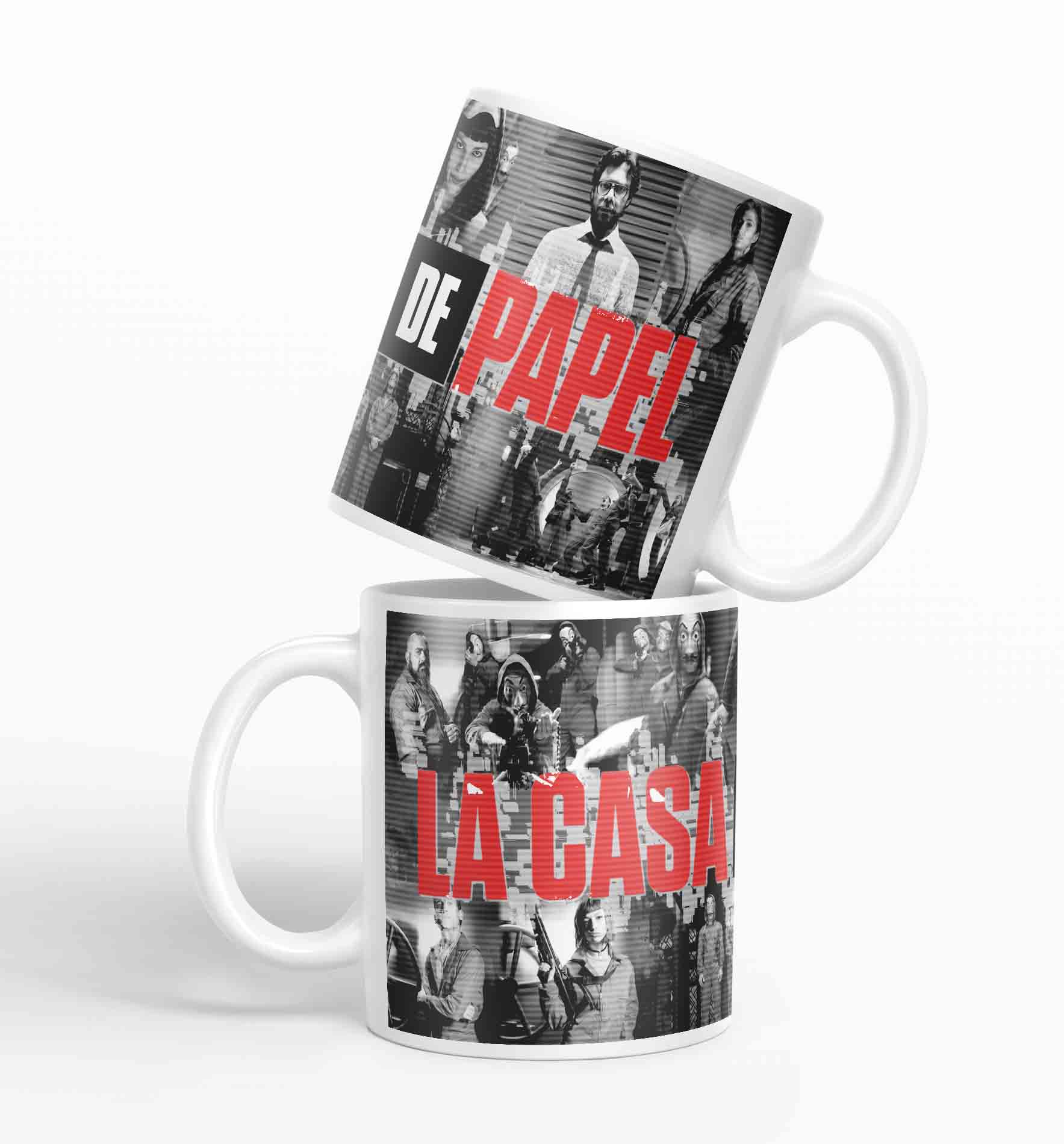 Taza La Casa de Papel D4 (320ml)