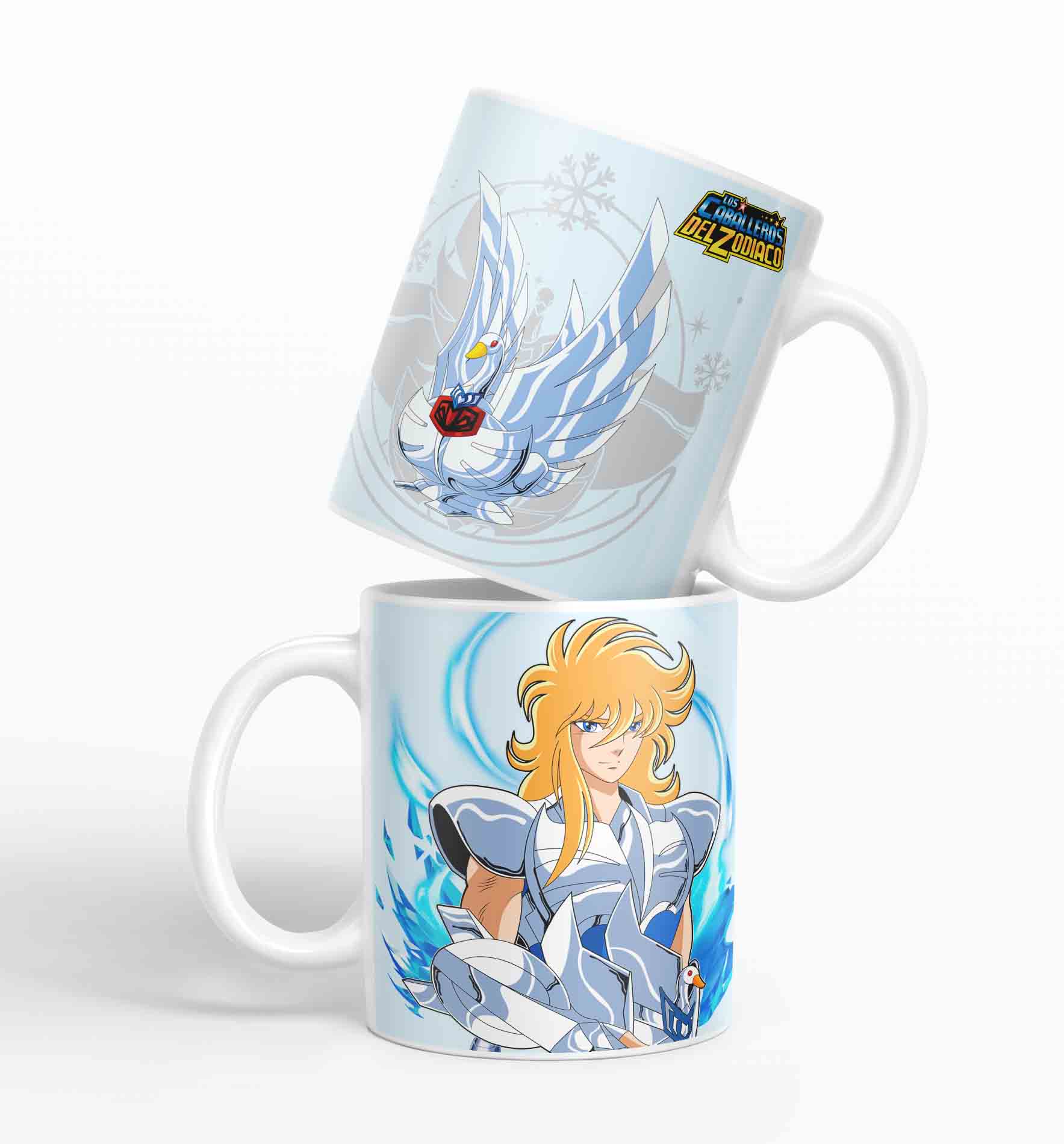 Taza Caballero Del Zodiaco - Cisne D10 (320ml)