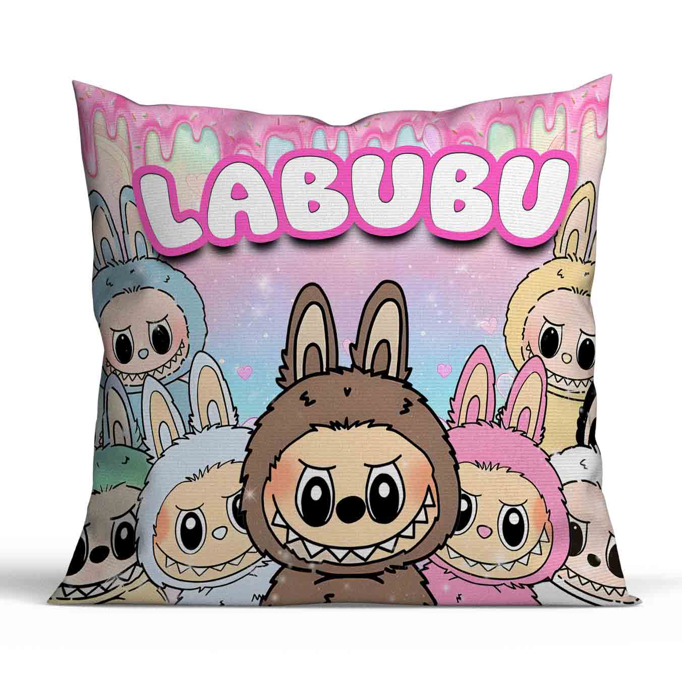 Cojín Labubu D6 (40cm x 40cm)