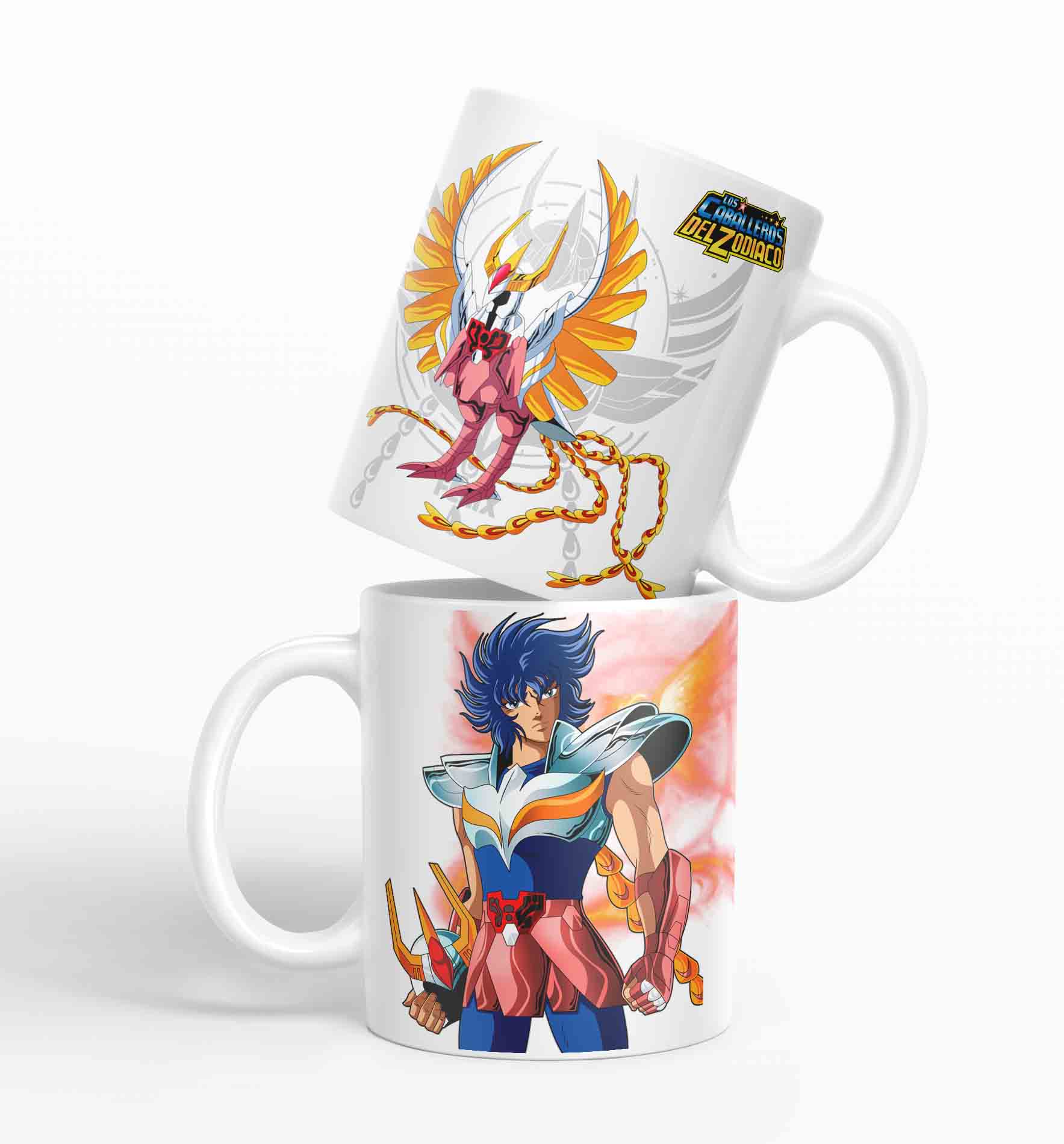 Taza Caballero Del Zodiaco - Fenix D14 (320ml)