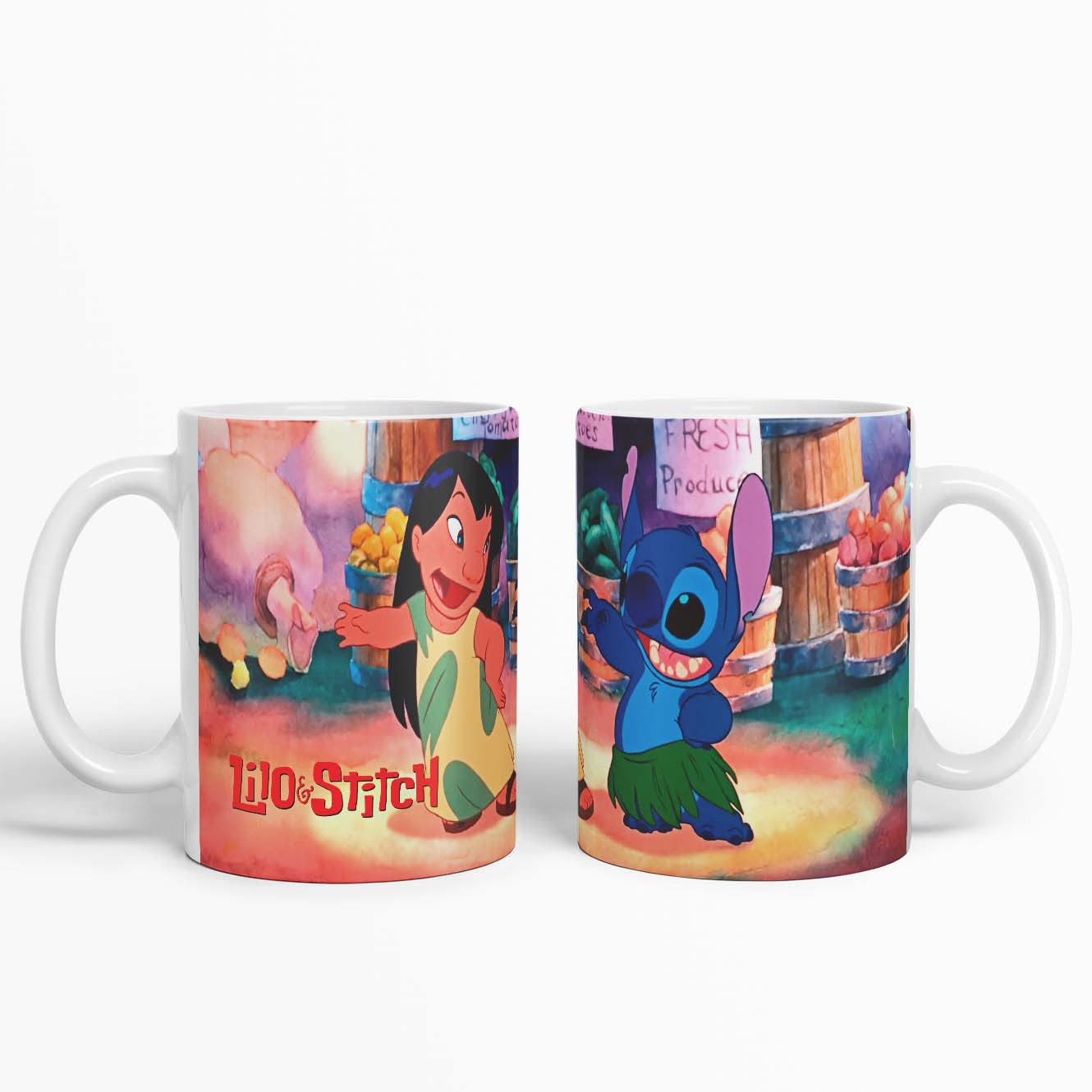 Taza Lilo y Stitch D1 (320ml)