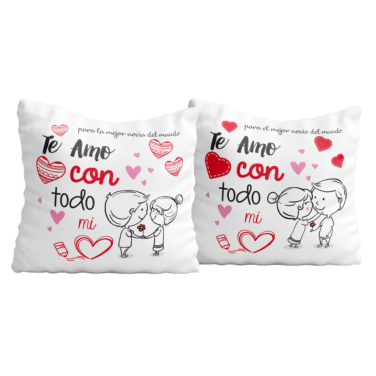 Pack Cojines San Valentín 2