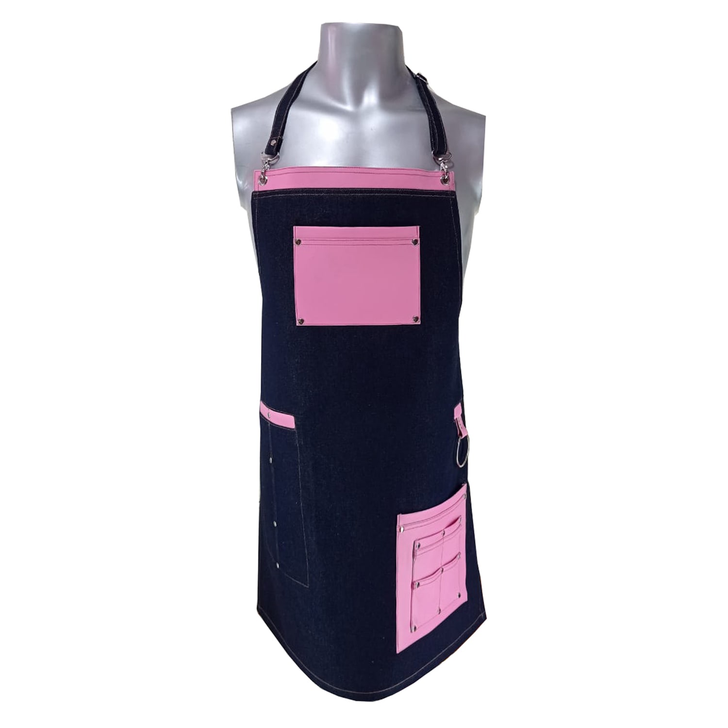 Pechera Parrillera Rosado
