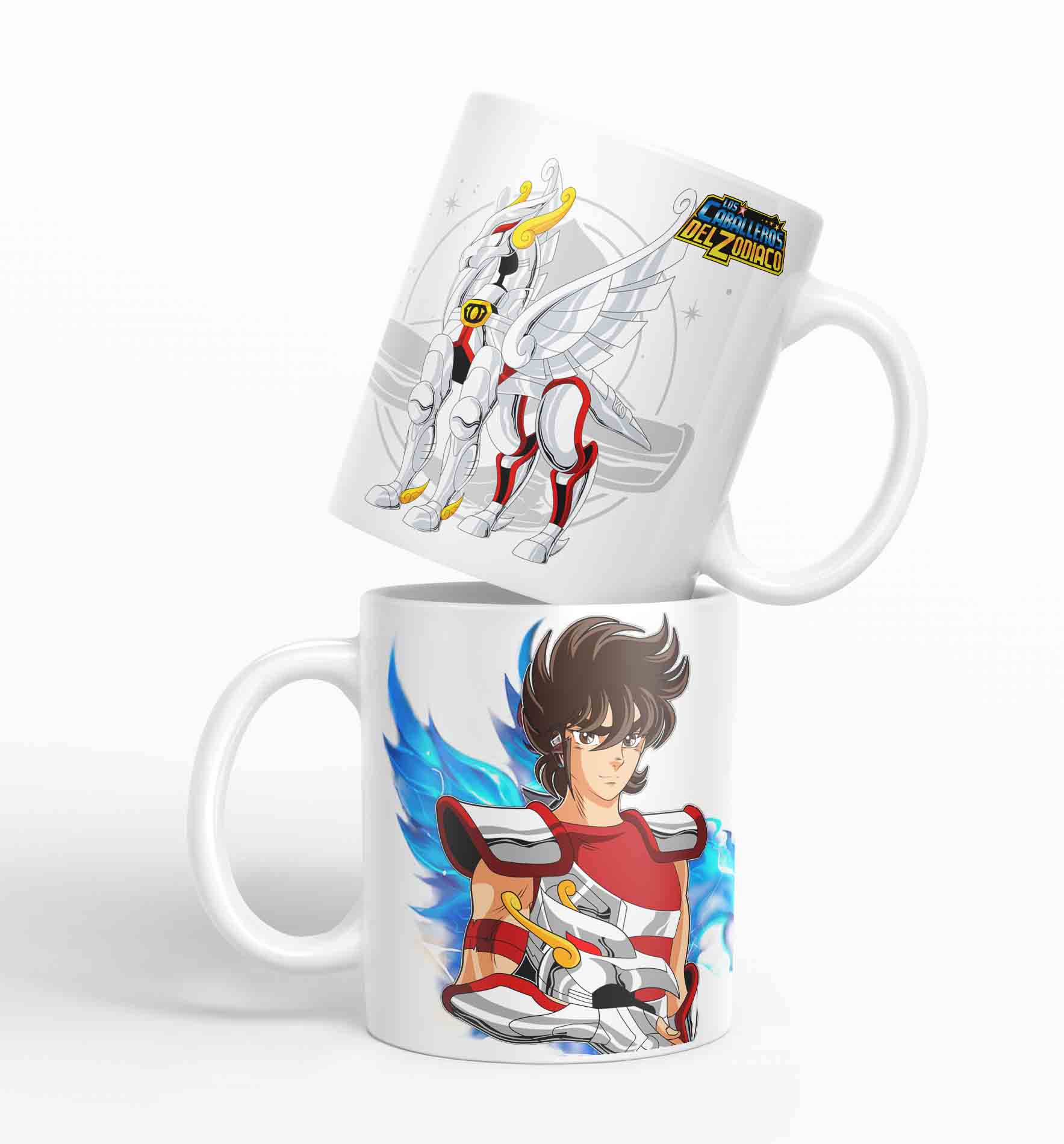 Taza Caballero Del Zodiaco - Pegaso D21 (320ml)