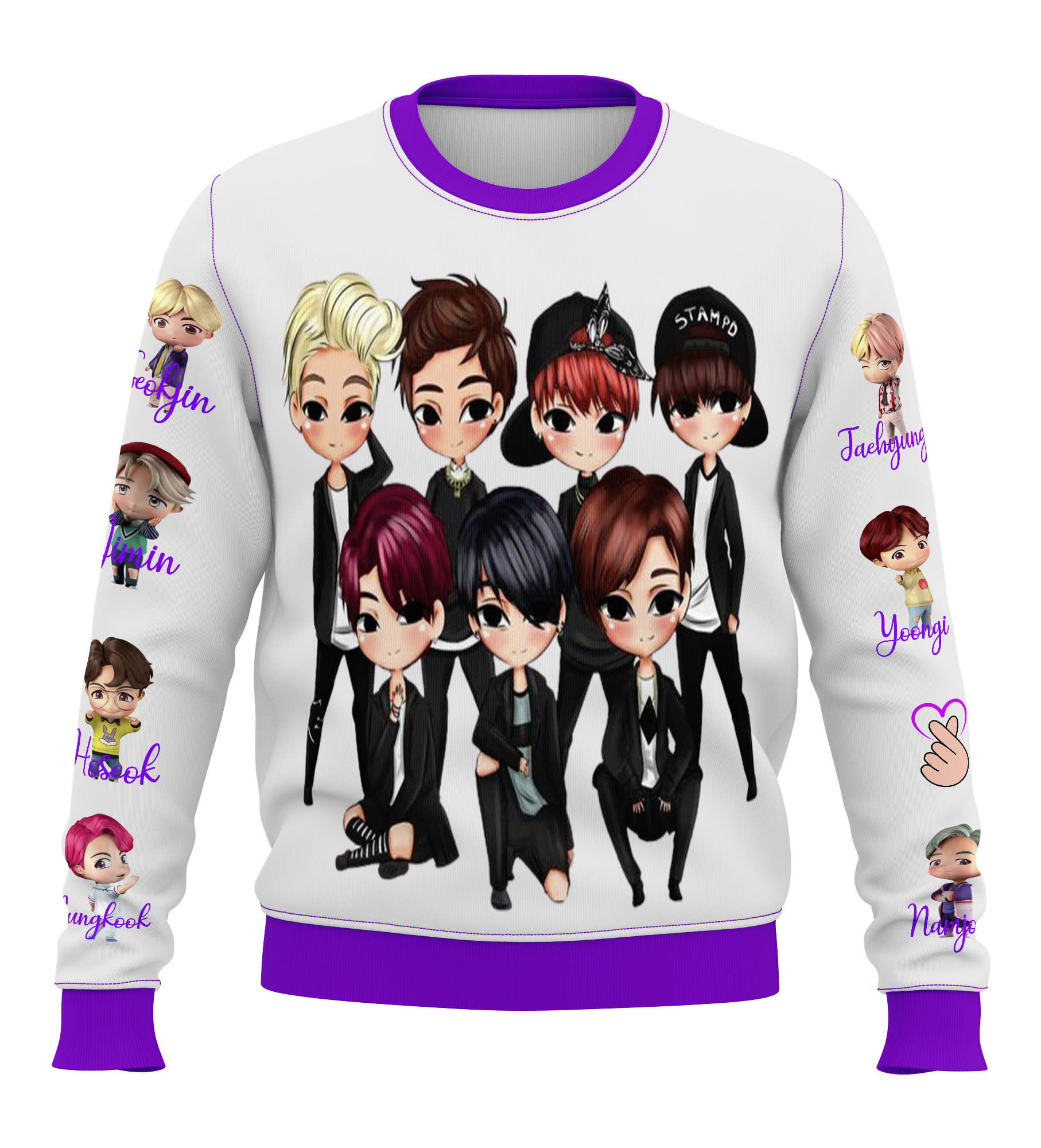 Polerón Personalizado BTS D2