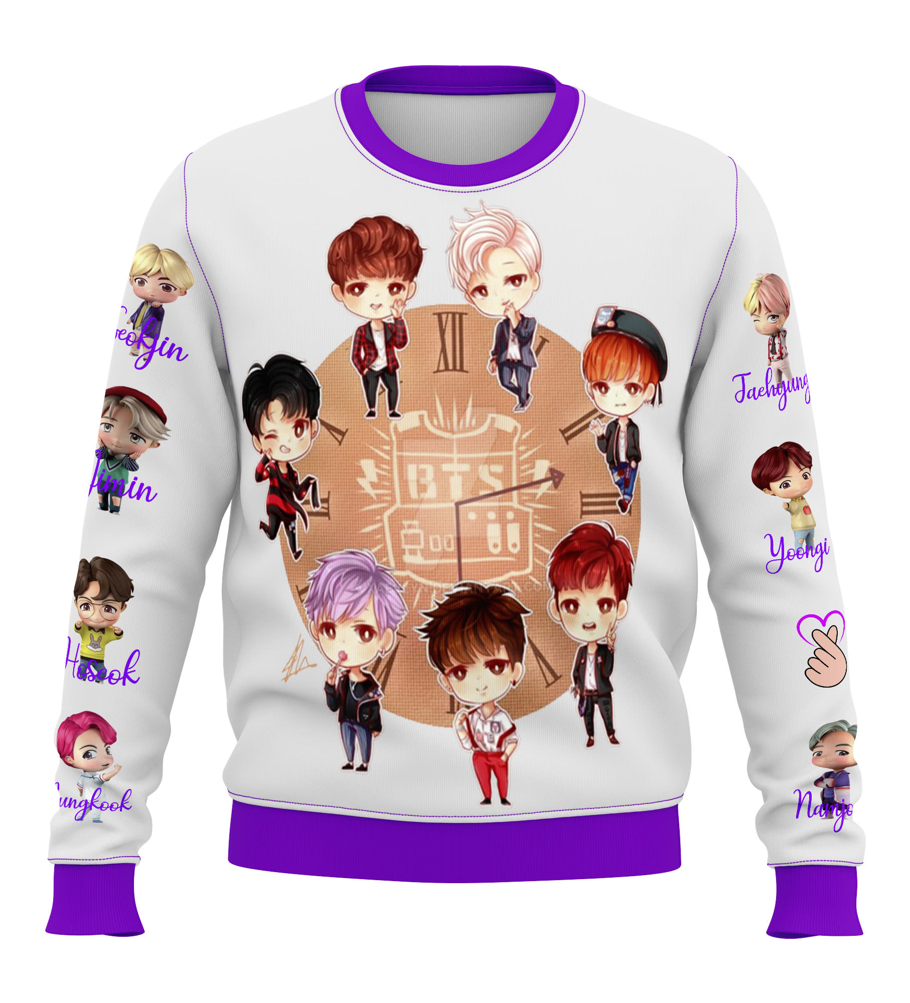 Polerón Personalizado BTS D3