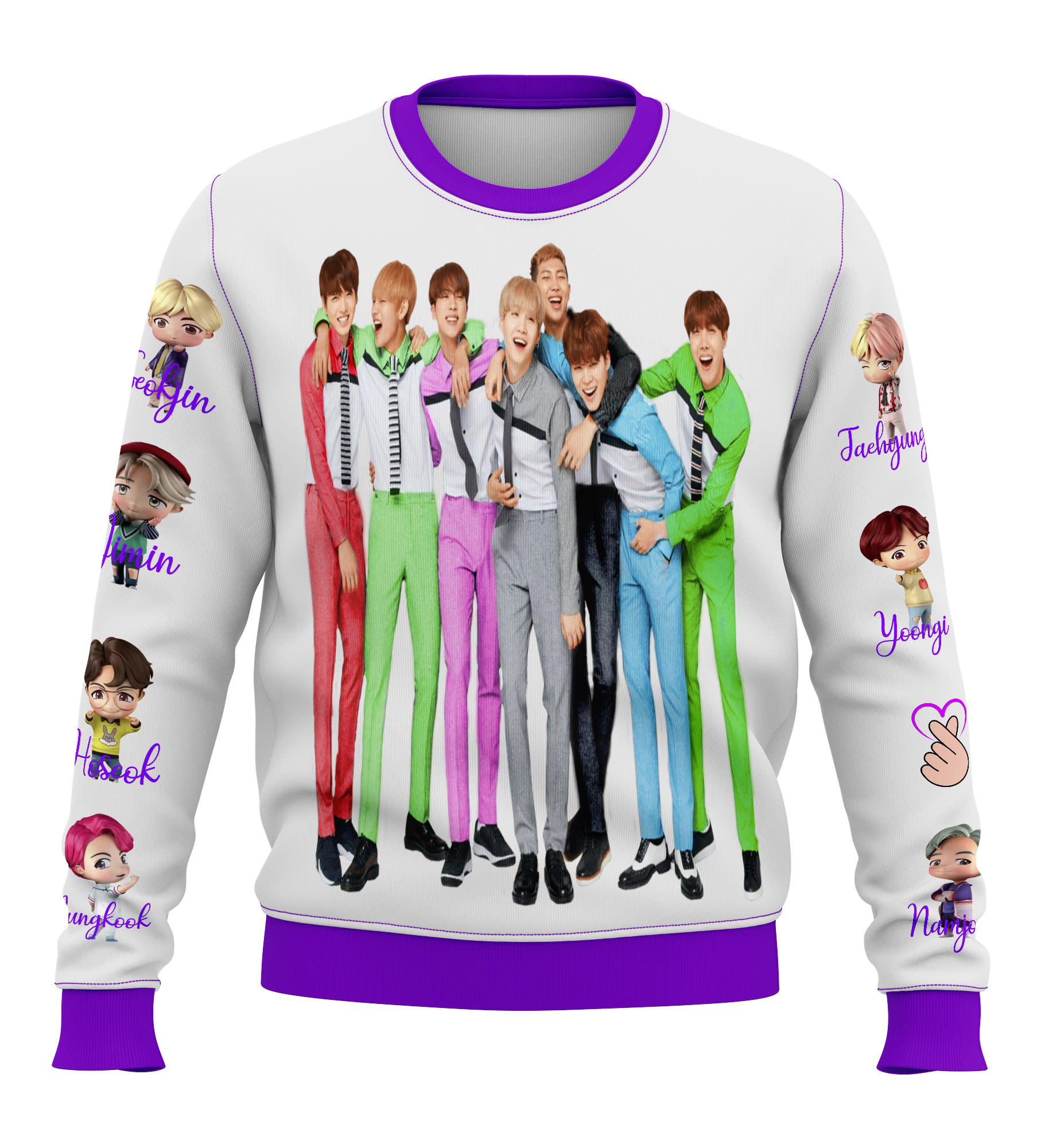 Polerón Personalizado BTS D4