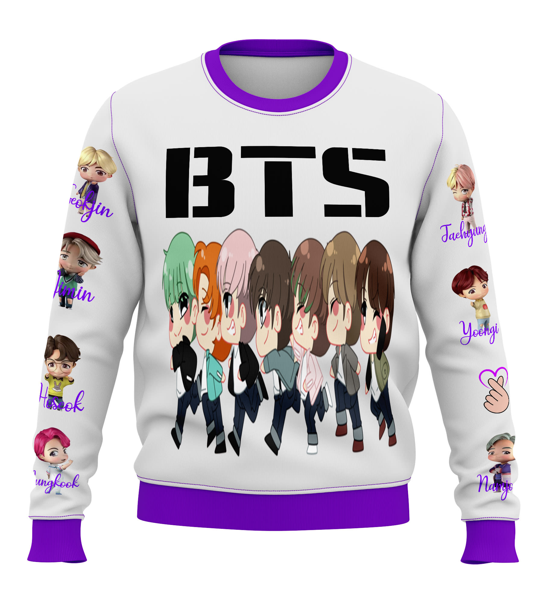 Polerón Personalizado BTS D7