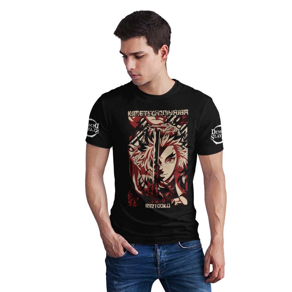 Polera Rengoku Demon Slayer D9